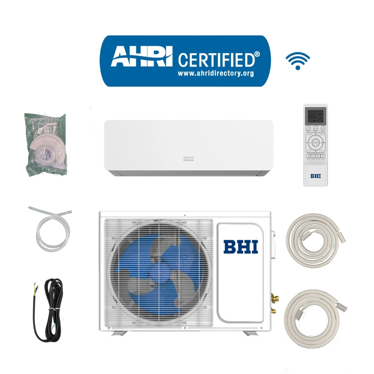 BHI 18,000 BTU 18 SEER2 Ductless Mini Split Air Conditioner BHI 18,000 BTU 18 SEER2 Ductless Mini Split Air Conditioner