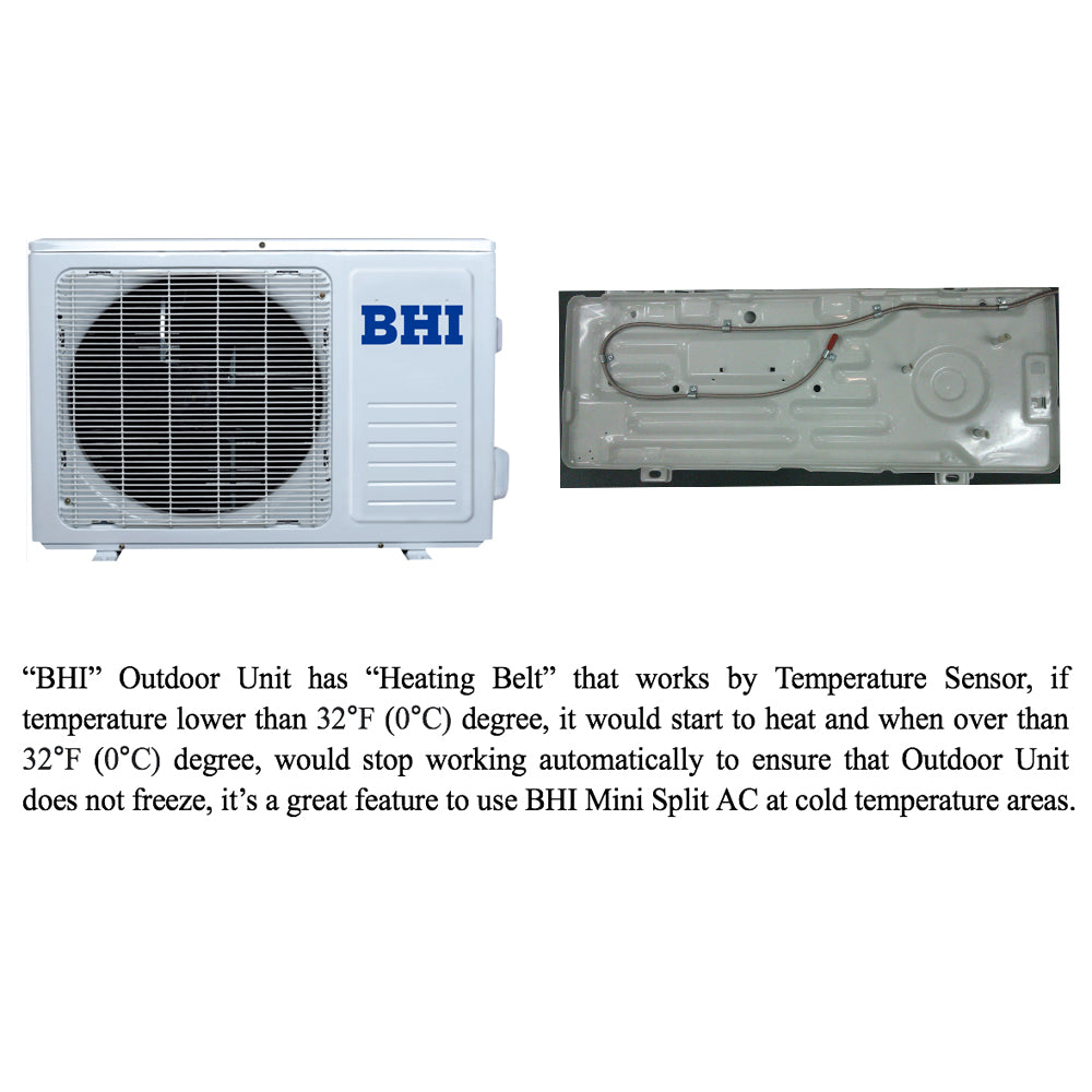 Central Air Works But Heat Does Not BHI 22,000 BTU 17 SEER